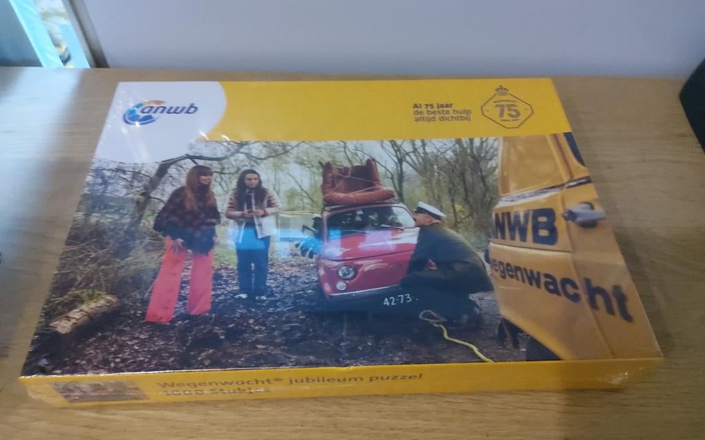 ANWB Wegenwacht Jubileum Puzzel - 1000 Stukjes, Ophalen of Verzenden