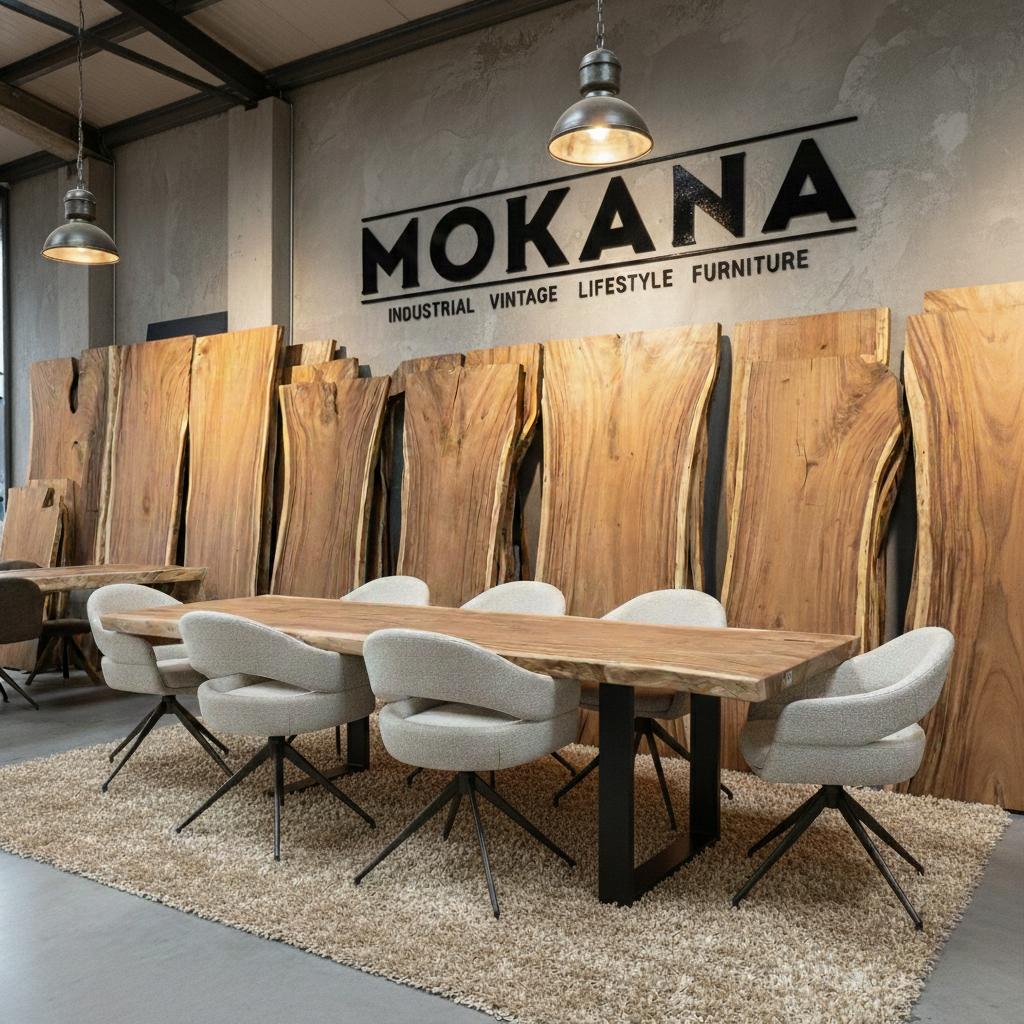 Unieke boomstamtafels van suarhout snel uit voorraad, Ophalen, Info@mokana.nl, Nieuw, Mokana