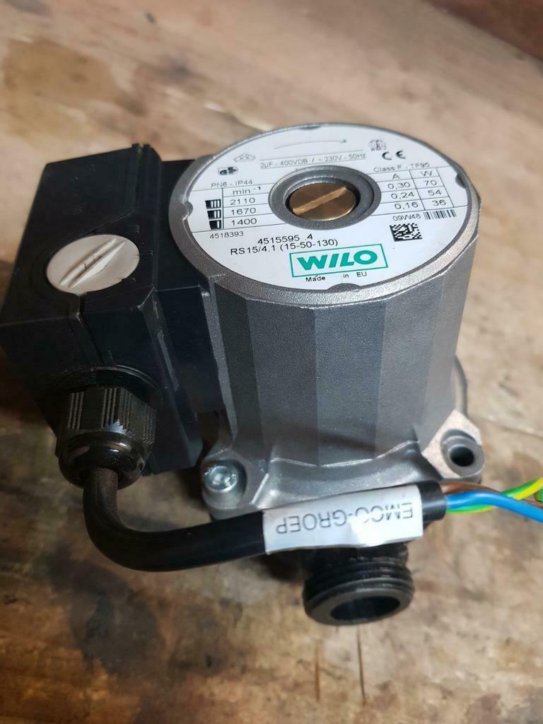 Intergas 4515595 kombi kompakt pomp WILO RS15/4.1(15-50-130), Gebruikt, Minder dan 30 cm, Overige typen, Minder dan 60 cm