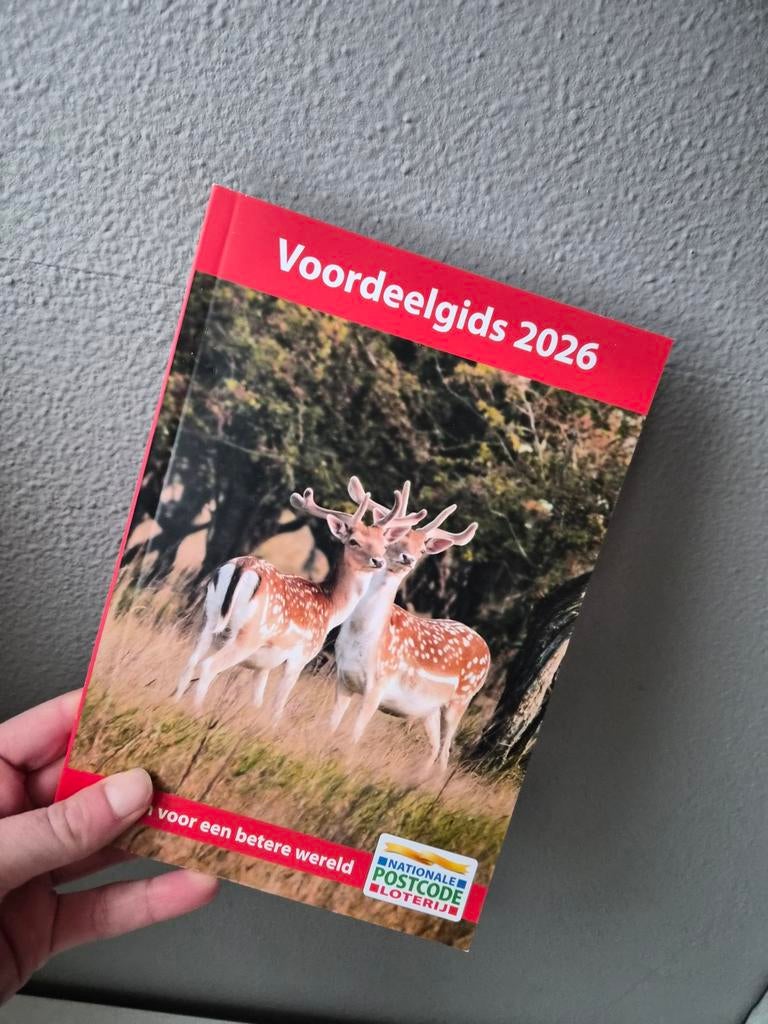 Voordeelgids 2026 - Nationale Postcode Loterij, Nieuw, Ophalen of Verzenden, Nationale Postcode Loterij, Catalogus