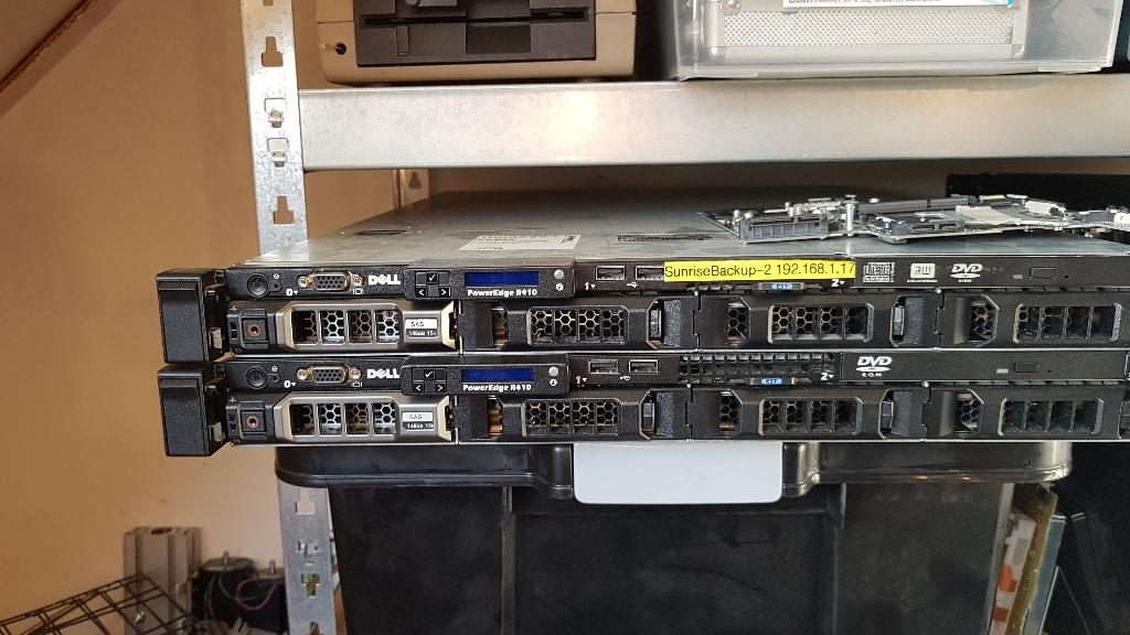 2x Dell poweredge R410, Ophalen, Gebruikt, 8 GB, 2 tot 3 Ghz