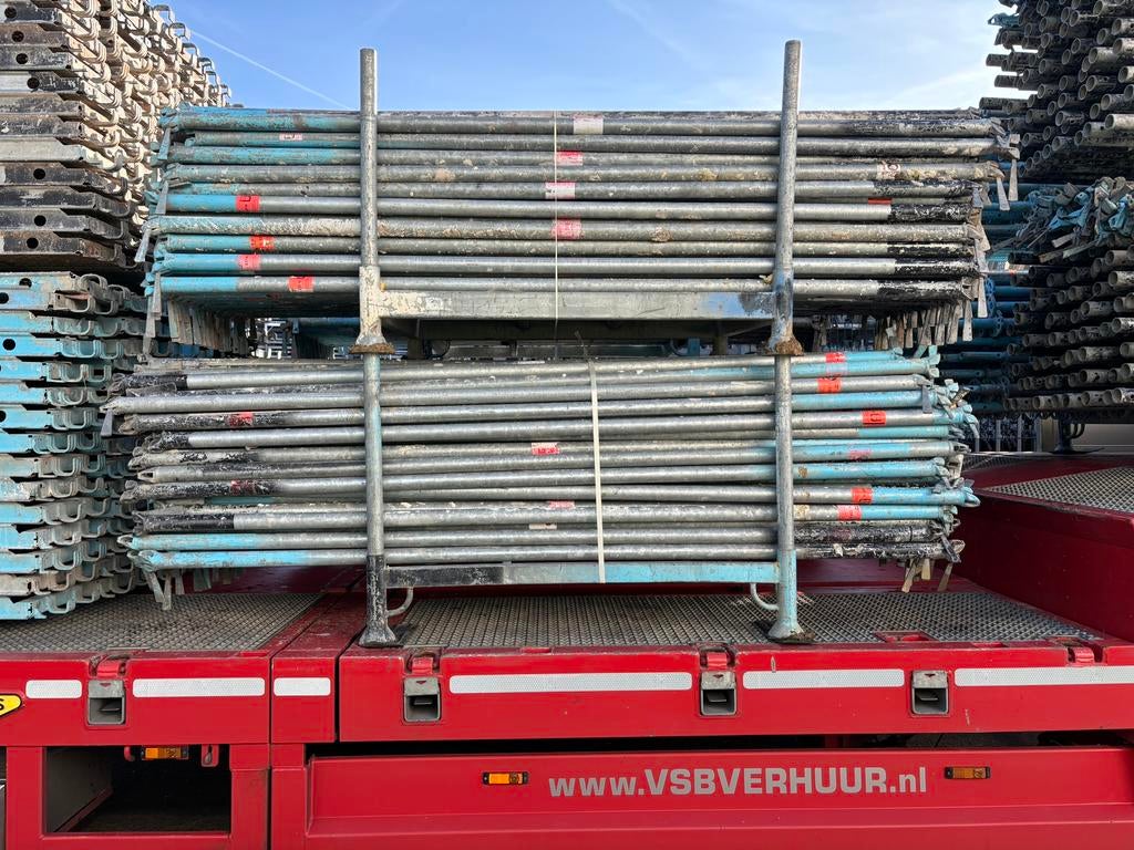 Layher Allround systeemsteiger MJ etc. liggers 2.57M, Ophalen, Zo goed als nieuw, Overige typen, Minder dan 2 meter