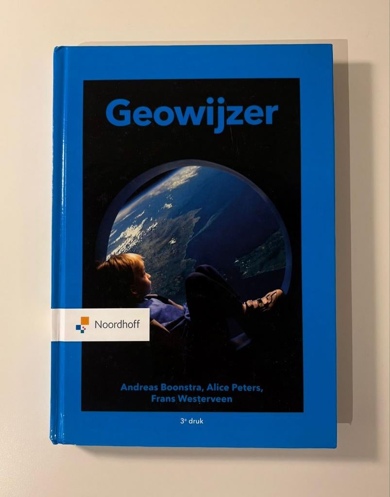 Pabo studieboek Geowijzer, Boeken, Ophalen, Zo goed als nieuw, Overige niveaus, Nederlands