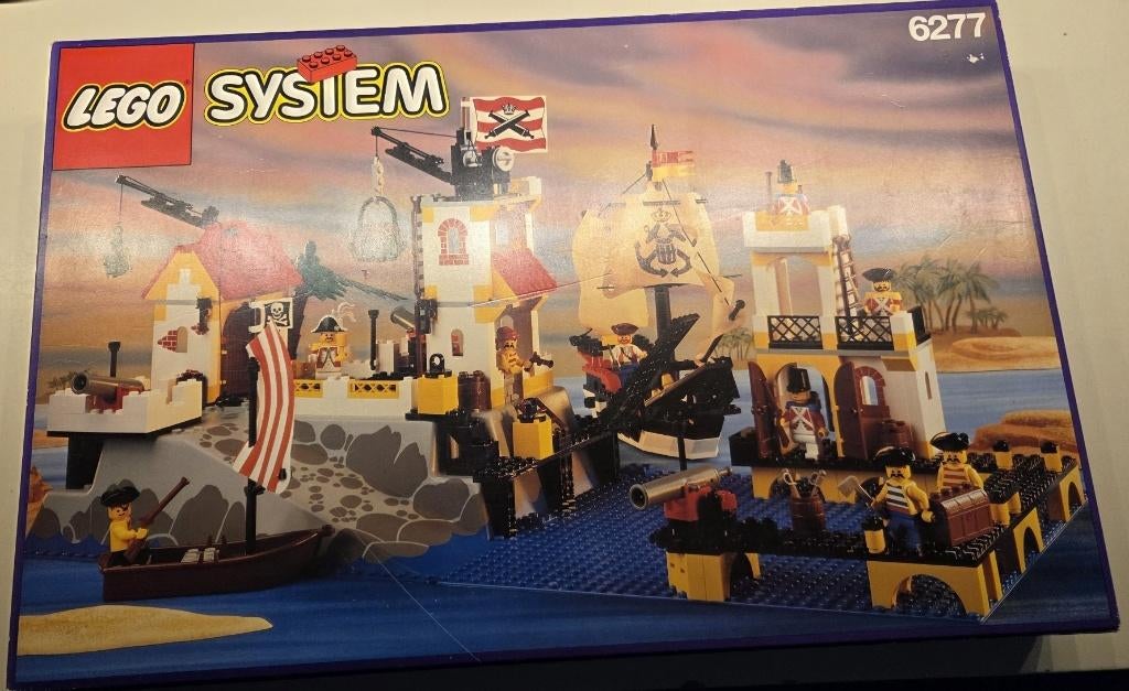 Lego 6277 Imperial Trading Post, Ophalen of Verzenden, Zo goed als nieuw, Complete set, Lego