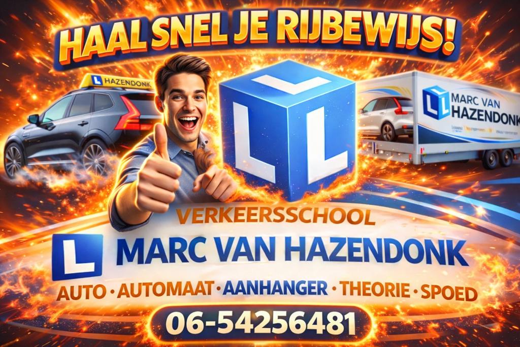 Aanhanger rijbewijs E bij B