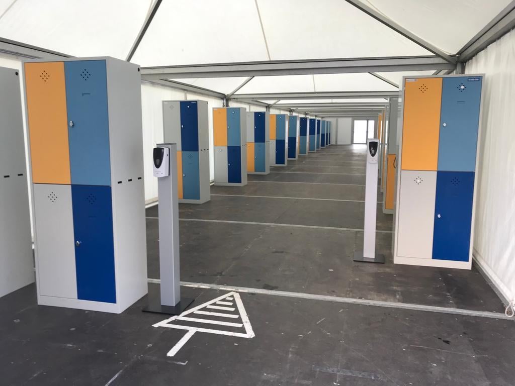 Lockers, Lockerkasten dubbeldeurs (partij), Ophalen, Zo goed als nieuw