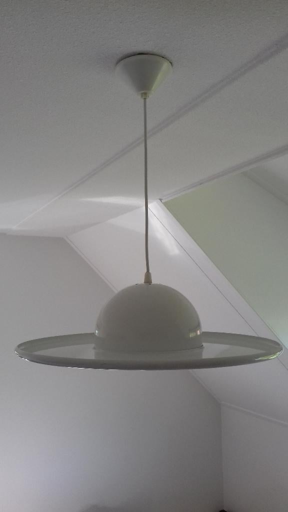 IZGS! Hanglamp, doorsnede 60 cm, wit, metaal, Huis en Inrichting, Ophalen of Verzenden, Nieuw, Metaal, Minder dan 50 cm