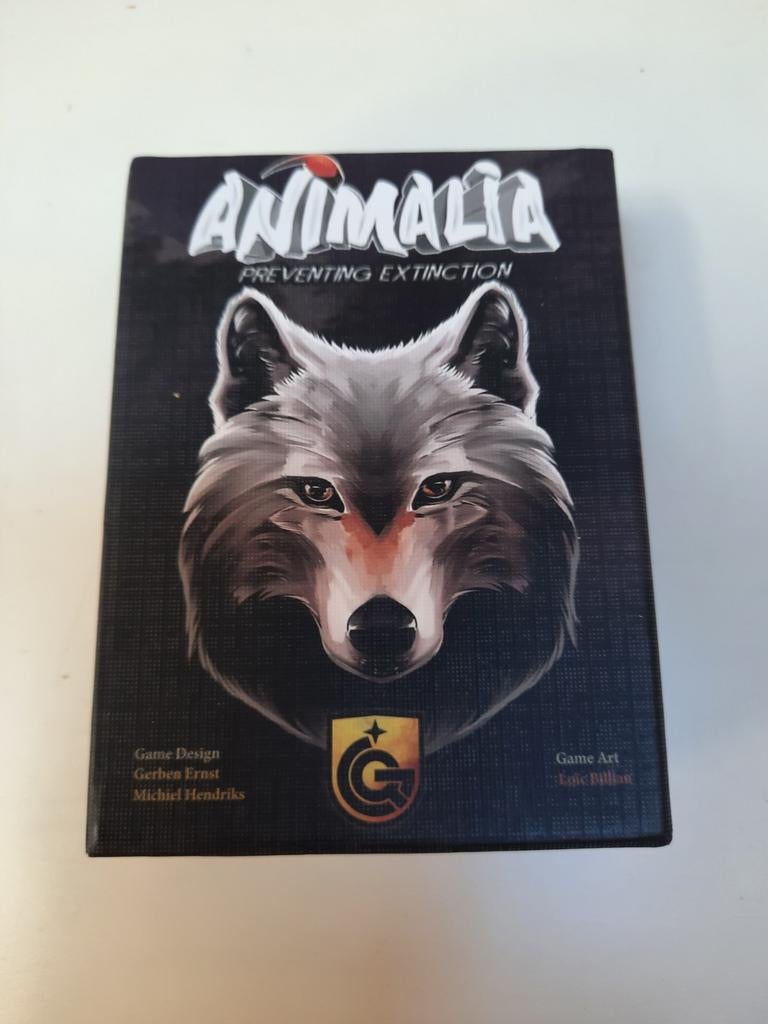 Animalia - Prevent Extinction - Kaartspel, Een of twee spelers, Ophalen of Verzenden, Zo goed als nieuw, Quined Games