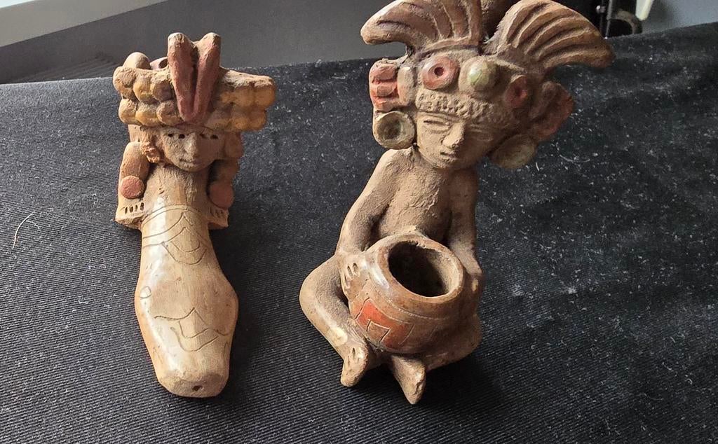 Vintage Precolumbiaanse Kunst uit Mexico, Ophalen