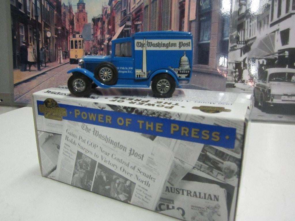 VRACHTWAGEN TRANSPORT CLASSIC A FORD VAN, Ophalen of Verzenden, Nieuw, Bus of Vrachtwagen, Matchbox