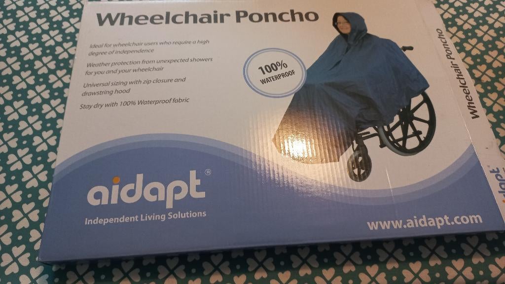 Rolstoel Poncho, Diversen, Ophalen of Verzenden, Nieuw, Duwrolstoel