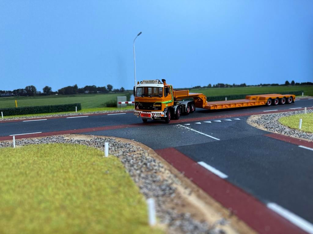 WSI FTF FS 8x4 trekker Nooteboom dieplader vd Vlist 1:50, Hobby en Vrije tijd, Modelauto's | 1:50, Ophalen of Verzenden, Nieuw