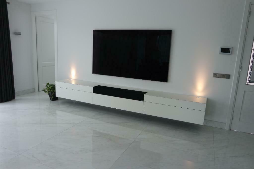 TV-meubel 350 tvkast met soundbarklep voo Sonos  (40) Artyx, Huis en Inrichting, Nieuw, Ophalen of Verzenden, 200 cm of meer, Minder dan 100 cm