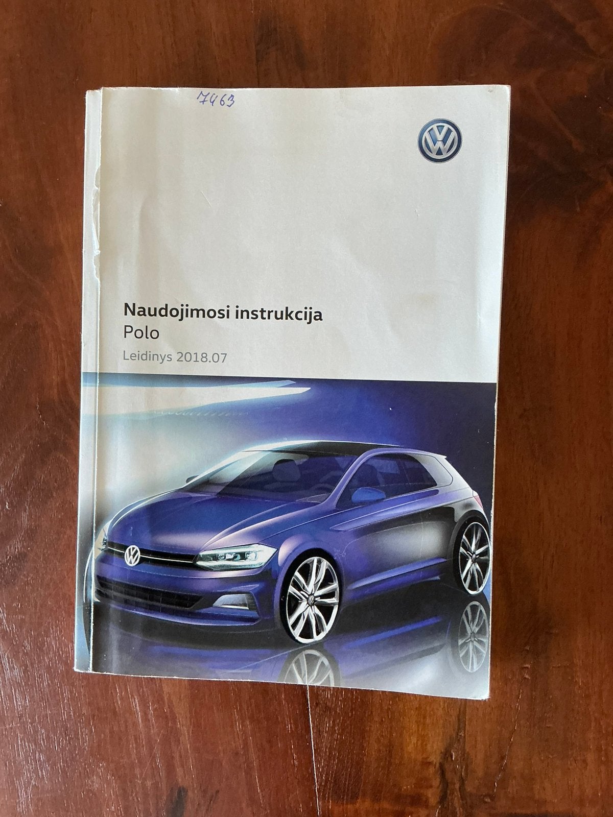 Originele Boekjes VW Polo VI G2 ( Litouws ), Ophalen of Verzenden