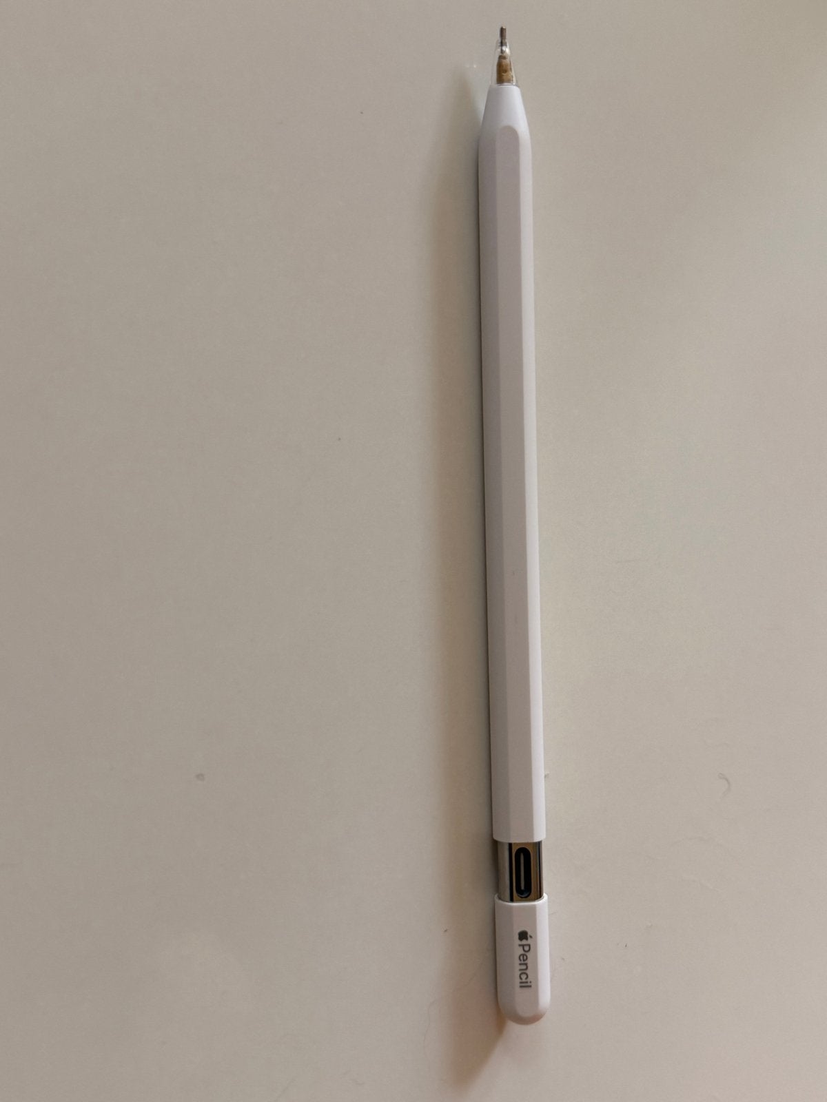 Apple Pencil USB-C met garantie tot juli 2027, Computers en Software, Ophalen, Zo goed als nieuw