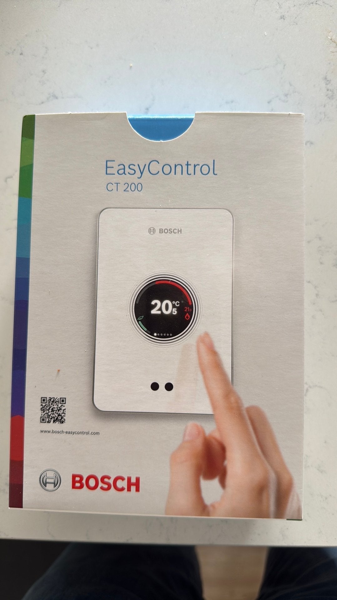 Nieuwe Bosch EasyControl CT 200 slimme thermostaat in doos, Ophalen of Verzenden, Slimme thermostaat, Nieuw