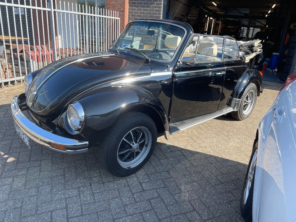 Volkswagen Kever 1303 Cabriolet, Auto's, 920 kg, Cabriolet, Zwart, Bedrijf