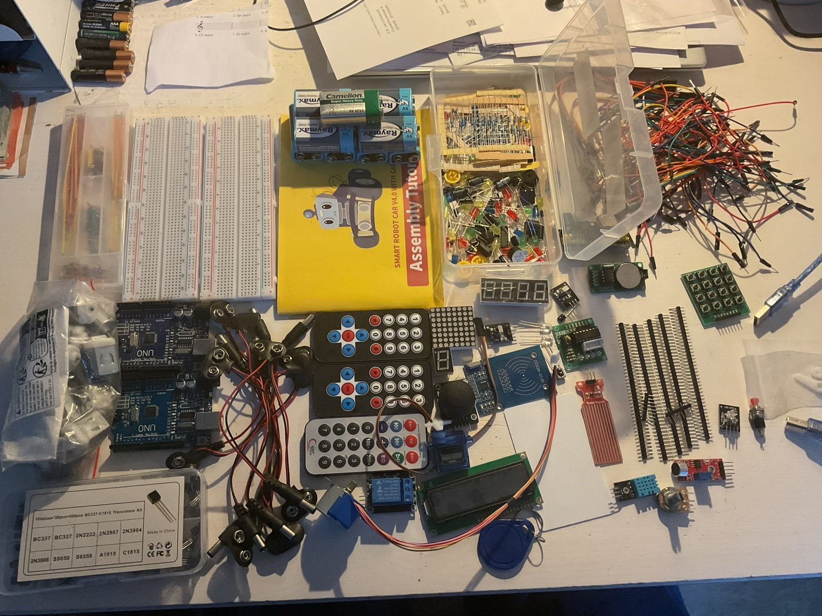 Arduino en andere elektronica groot pakket, Hobby en Vrije tijd, Elektronica-componenten, Ophalen of Verzenden, Zo goed als nieuw