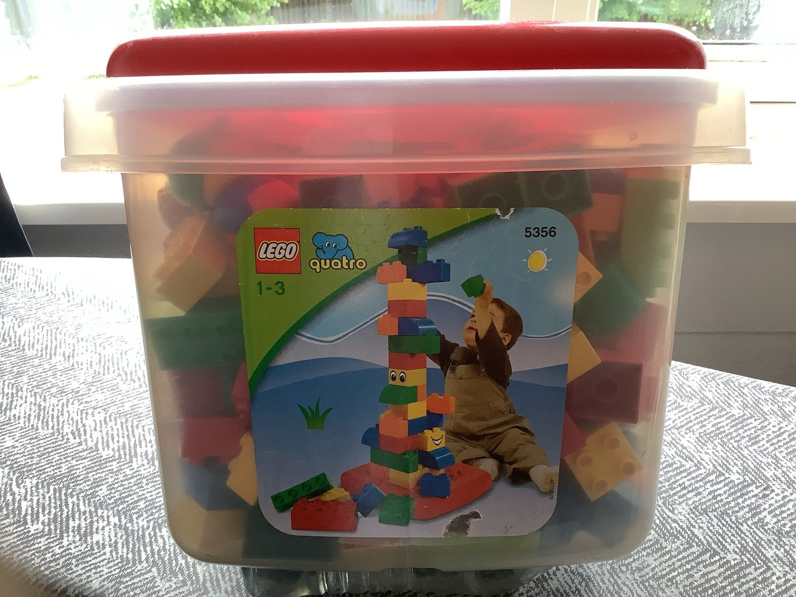 Lego Quatro 5356 - Grote bouwstenen voor 1-3 jaar, Gebruikt, Overige thema's, Lego, Ophalen of Verzenden