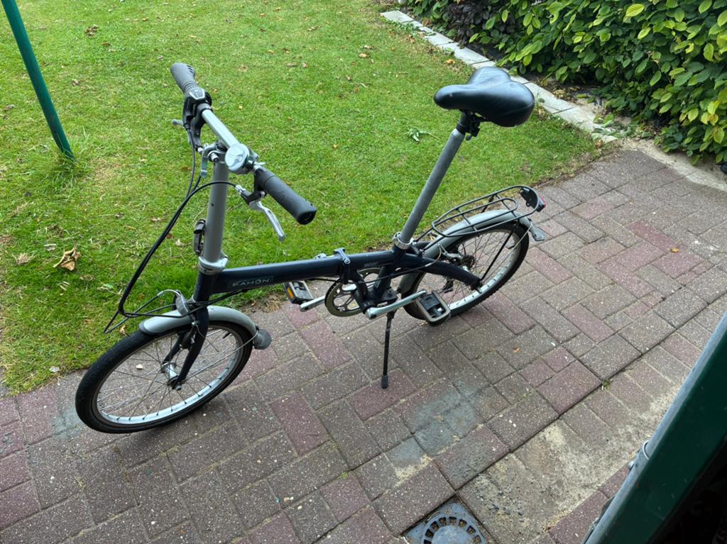 Dahon vouwfiets 7 versnellingen, Fietsen en Brommers, Fietsen | Vouwfietsen, Ophalen, 20 inch of meer, Gebruikt, Velgrem