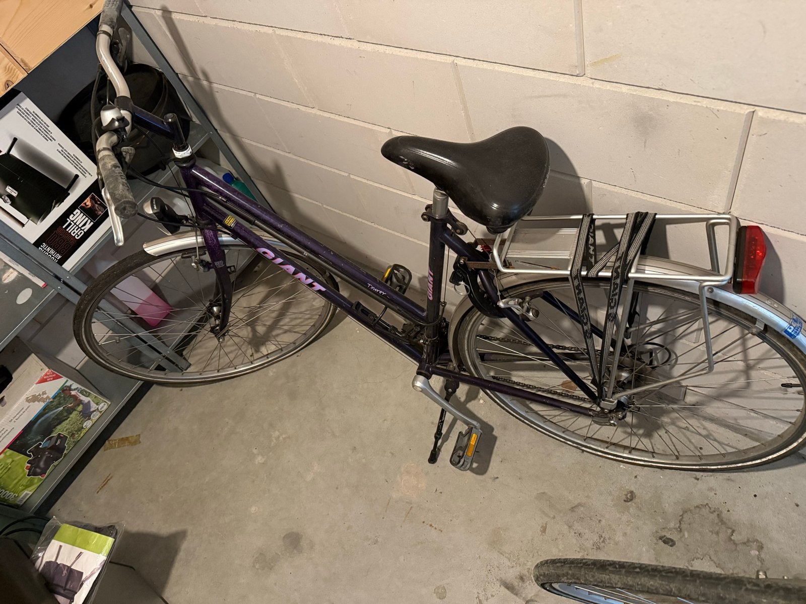 Giant Tourer Damesfiets - Paars, Fietsen en Brommers, Ophalen, Velgrem, Versnellingen, Giant