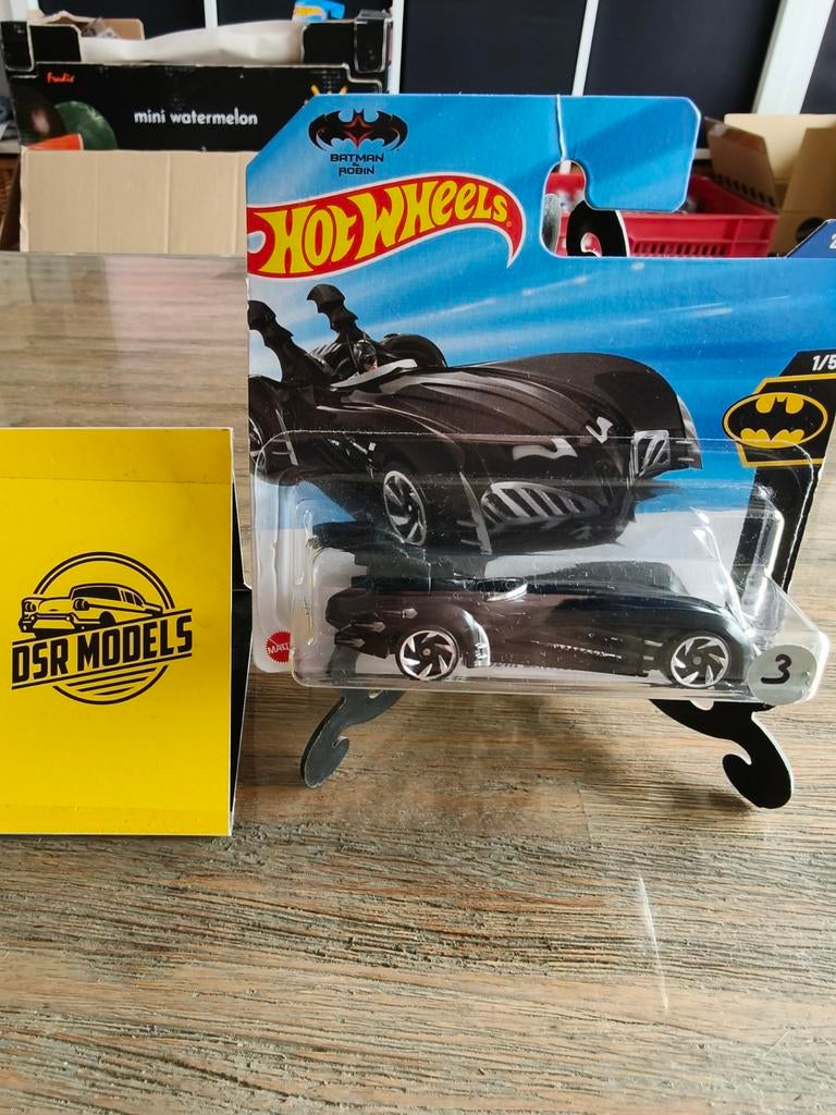 Hotwheels Batman & Robin batmobile, Hobby en Vrije tijd, Modelauto's | Overige schalen, Nieuw, Auto, Ophalen of Verzenden