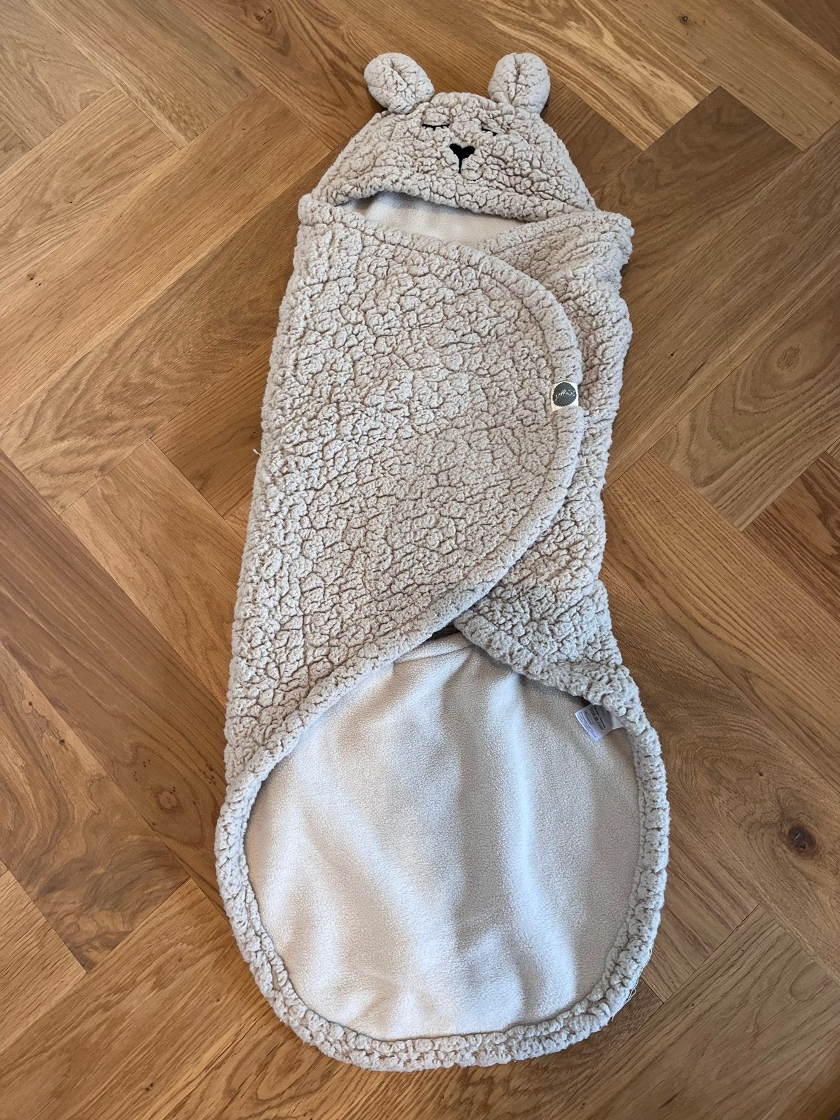 Jollein Wikkeldeken Teddy Bear - Zo goed als nieuw, Jollein, Ophalen of Verzenden, Zo goed als nieuw, Ademend