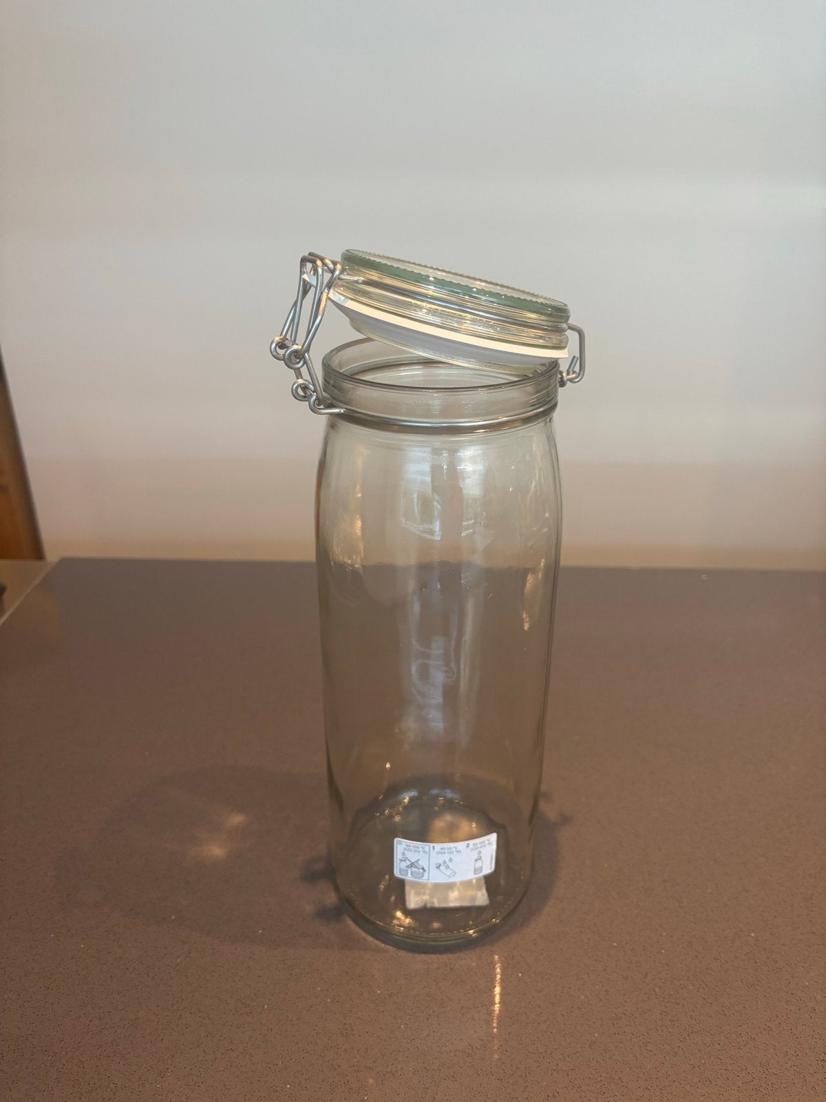 IKEA KORKEN Voorraadpotten 2L met beugelsluiting, Ophalen, Glas, IKEA, Zo goed als nieuw