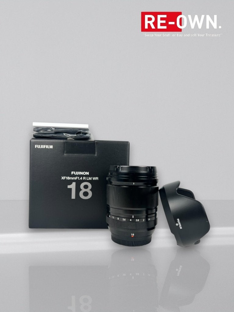FUJIFILM XF 18MM F/1.4 | WR | DOOS | FILTER | GARANTIE, Fujifilm, ., 18 mm, Zo goed als nieuw
