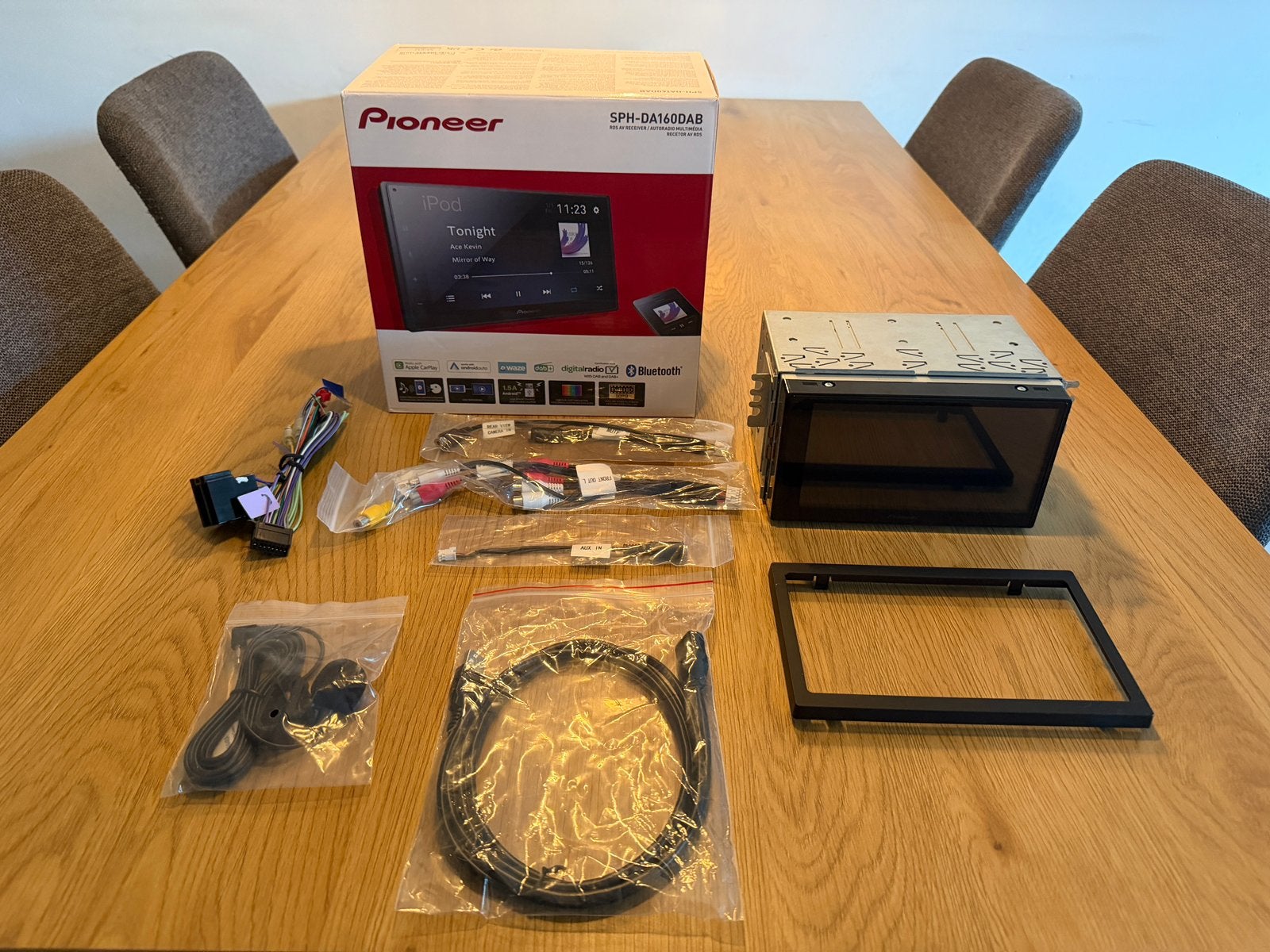 Pioneer SPH-DA160DAB mediascherm auto, Ophalen, Zo goed als nieuw