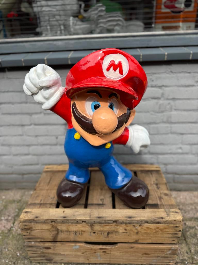 Mario Bros. Beeld - Perfect voor Gamers & Verzamelaars, Verzamelen, Beelden en Beeldjes, Ophalen, Gebruikt, Mens