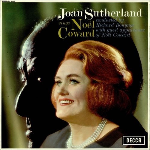 Joan Sutherland Sings Noël Coward ‎- 1966 LP vinyl zgst, Cd's en Dvd's, Ophalen, Gebruikt, Overige formaten, Classicisme