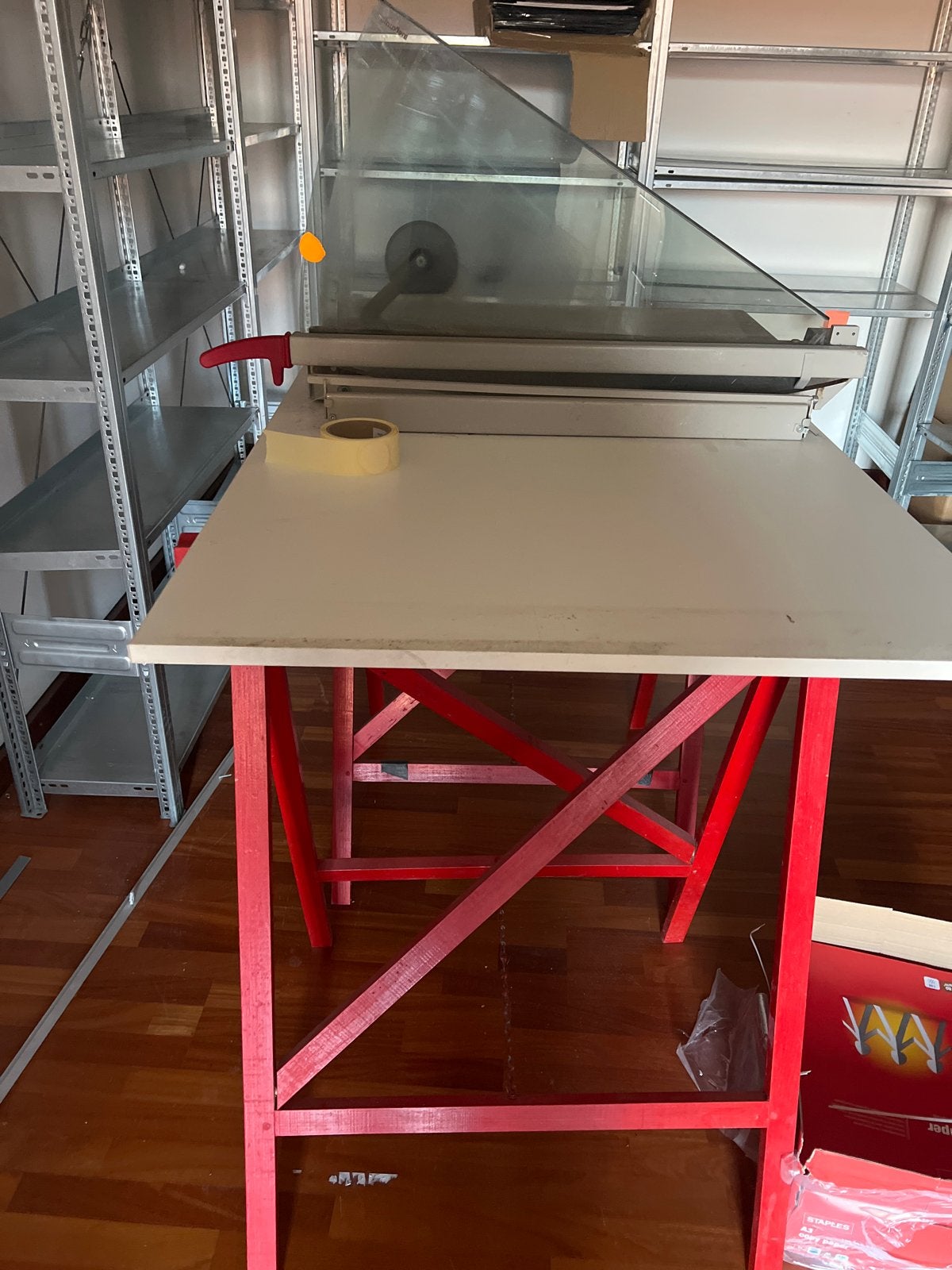 Tekentafel met snijmachine, Doe-het-zelf en Verbouw, Ophalen of Verzenden, Gebruikt, 150 tot 170 cm