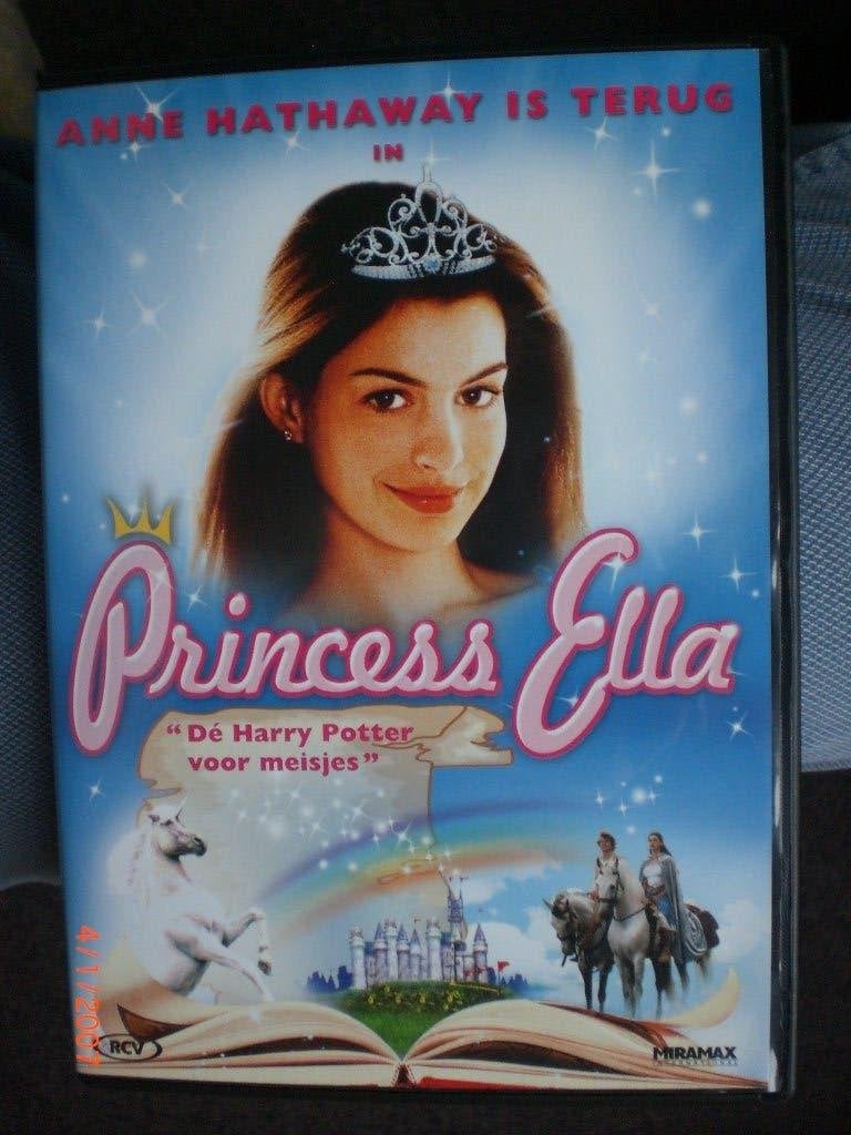 dvd Princess Ella Anne Hathaway Hugh Dancy Minnie Driver, Nederlands, Ophalen of Verzenden, Vanaf 6 jaar, Gebruikt