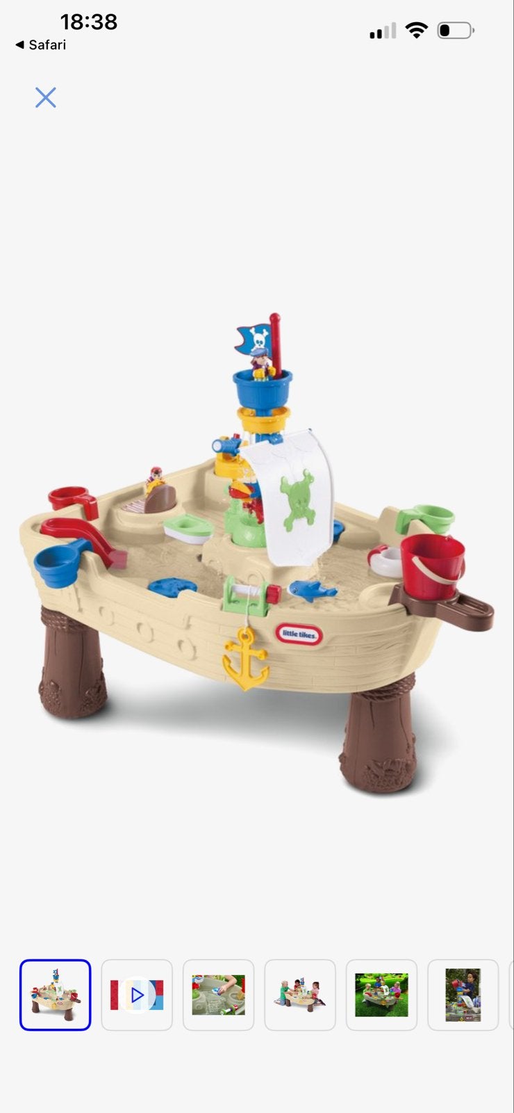 Little Tikes Watertafel Piraat - nieuw in doos!, Ophalen of Verzenden, Nieuw