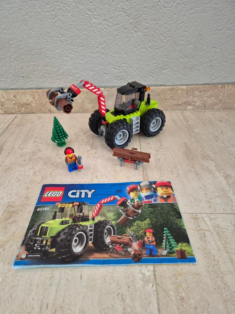 Lego City 60181 Bosbouwtractor - Compleet, Compleet, Lego, Ophalen of Verzenden, Complete set