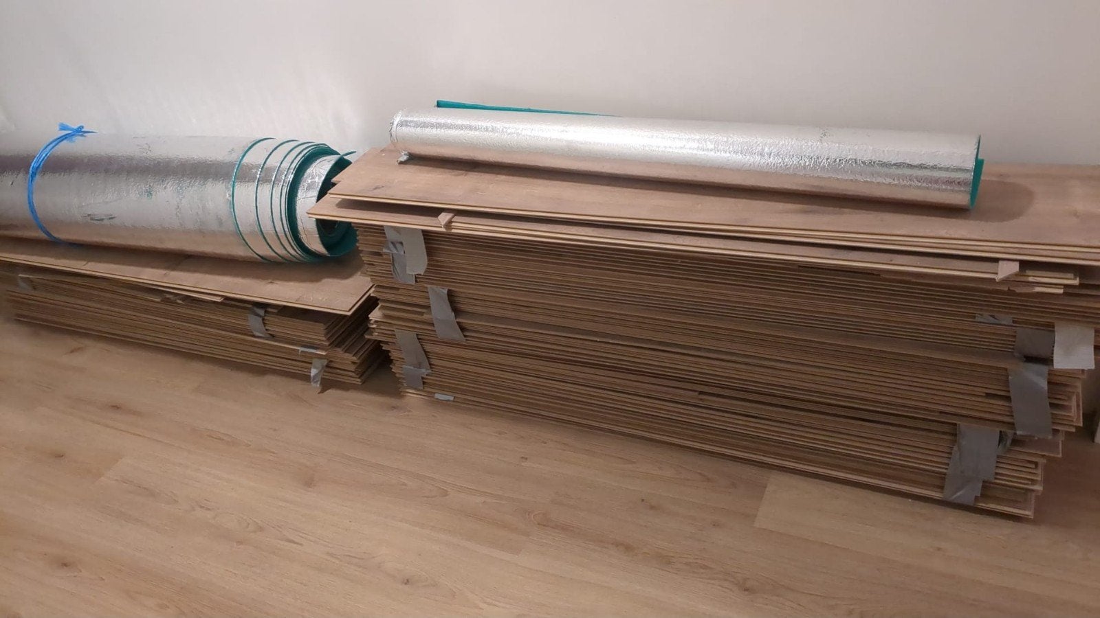 hoge kwaliteit laminaat 30 m2 €2,50 p m2 ophalen Rotterdam N, Ophalen, 50 tot 150 cm, Zo goed als nieuw, 10 m² of meer