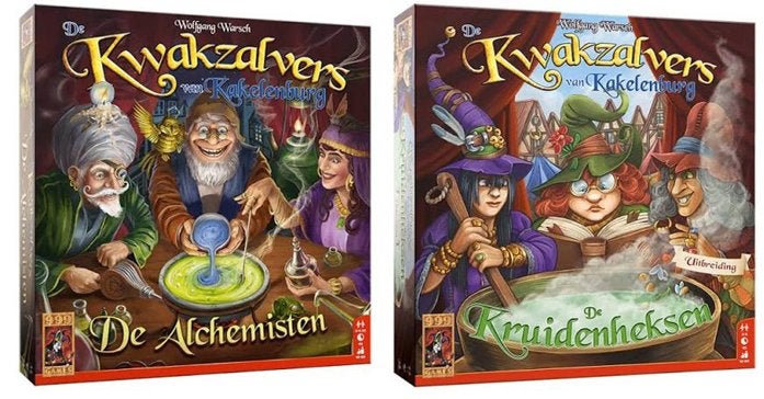 Gezocht: uitbreiding kwakzalvers van kakelenburg, Een of twee spelers, Ophalen, Gebruikt, 999 Games