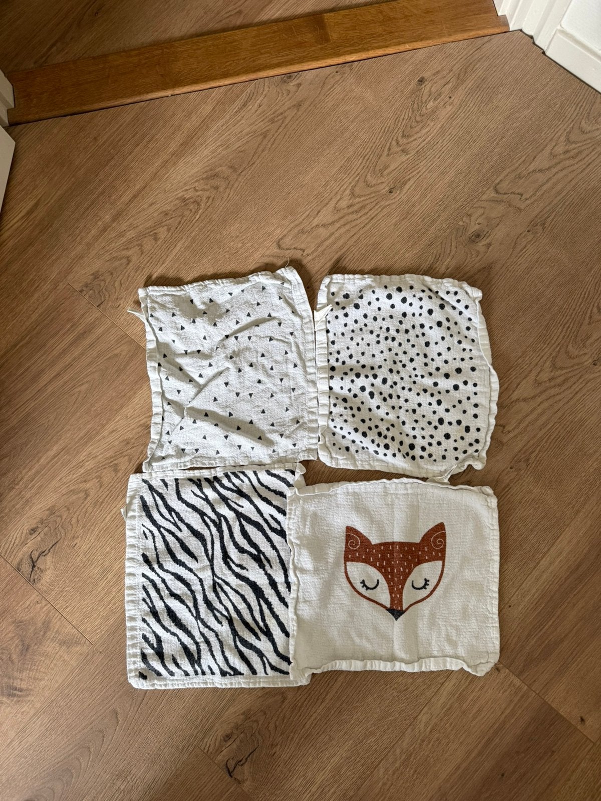 Spugdoekjes baby met print, Ophalen of Verzenden, Gebruikt