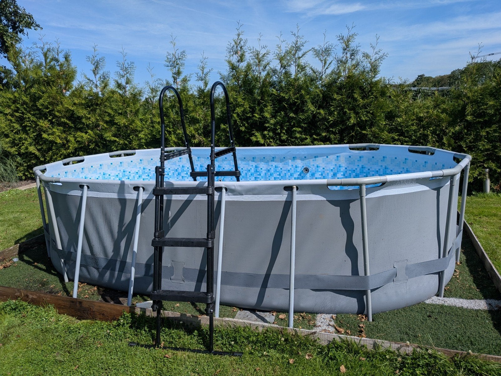groot zwembad, Tuin en Terras, Ophalen, 200 tot 300 cm, 80 tot 120 cm, Rechthoekig
