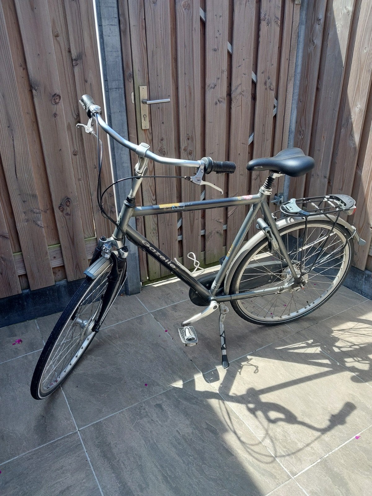 Gazelle herenfiets 61cm, 7 versnellingen, nieuwe kabels, Ophalen of Verzenden