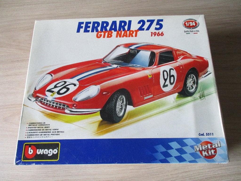 Burago Ferrari 275 GTB NART, Overige merken, Gebruikt, Auto, Groter dan 1:32