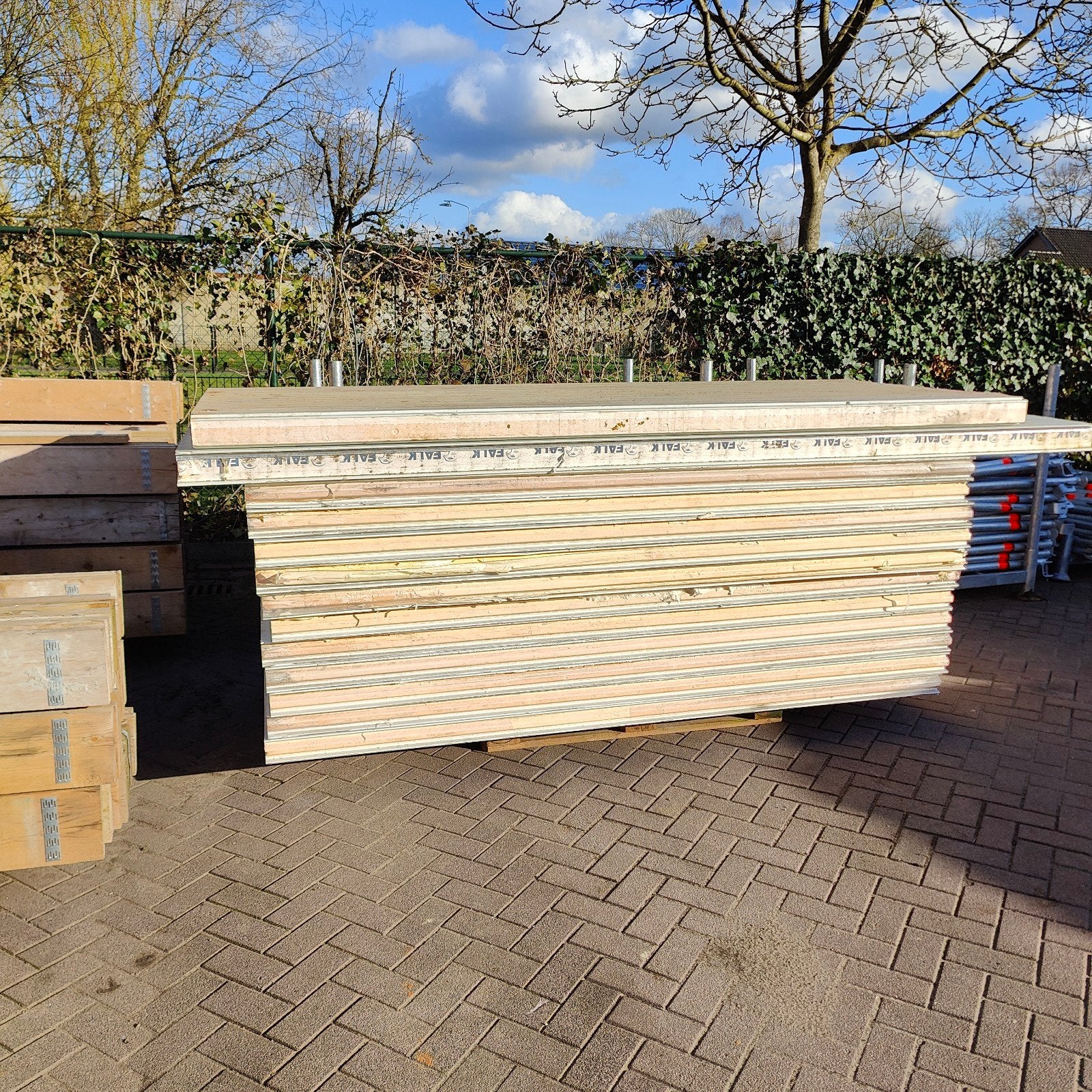 Sandwichpanelen - Gebruikt,, Doe-het-zelf en Verbouw, Platen en Panelen, Ophalen of Verzenden, Gebruikt