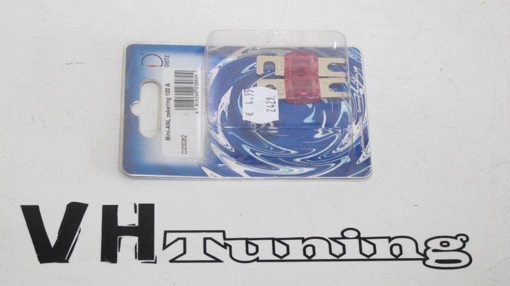 Dietz MINI ANL fuses, mini wafel zekeringen 100A 2 stuks, Auto diversen, Ophalen of Verzenden