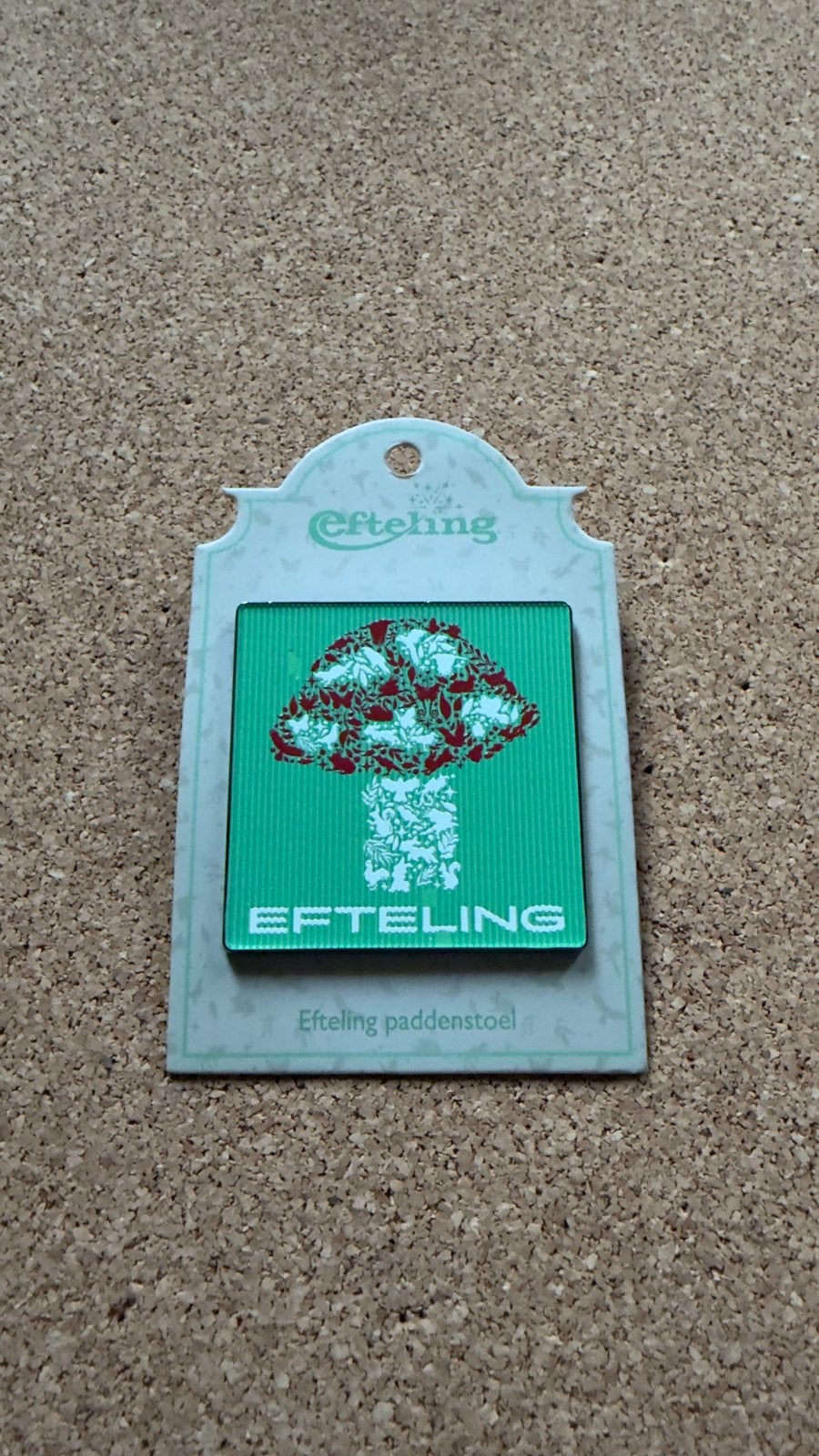 Efteling pin Efteling paddenstoel, Ophalen of Verzenden, Nieuw, Button of Speldje