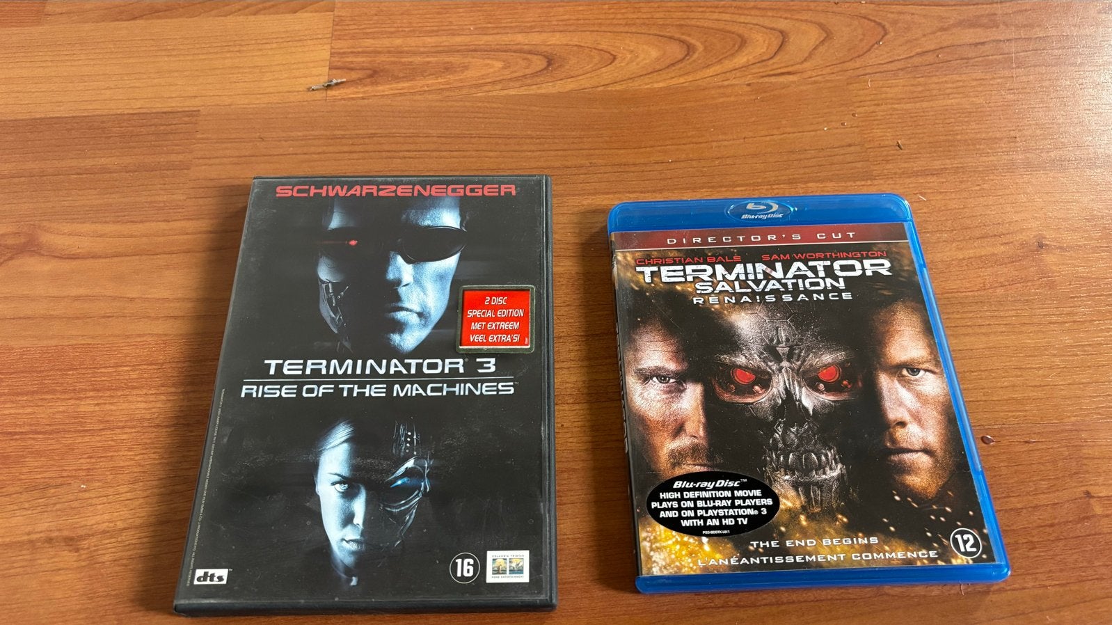 Terminator 3 & Terminator Salvation Blu-ray/DVD, Vanaf 16 jaar, Nederlands, Science Fiction en Fantasy, Ophalen of Verzenden