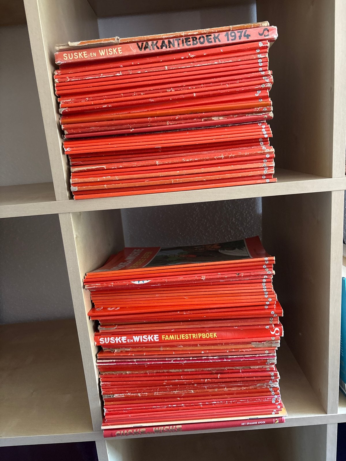 Grote collectie Suske en Wiske stripboeken, Meerdere stripboeken, Ophalen, Gelezen