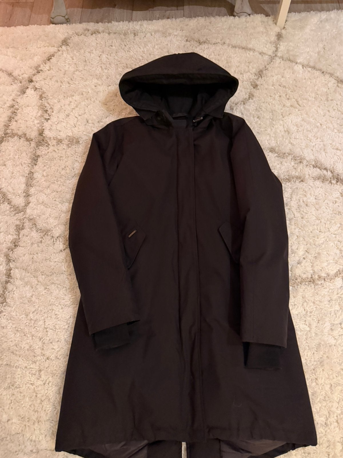 Nieuwe Airforce Parka Zwart maat M, Ophalen of Verzenden, Nieuw, Maat 38/40 (M), Zwart