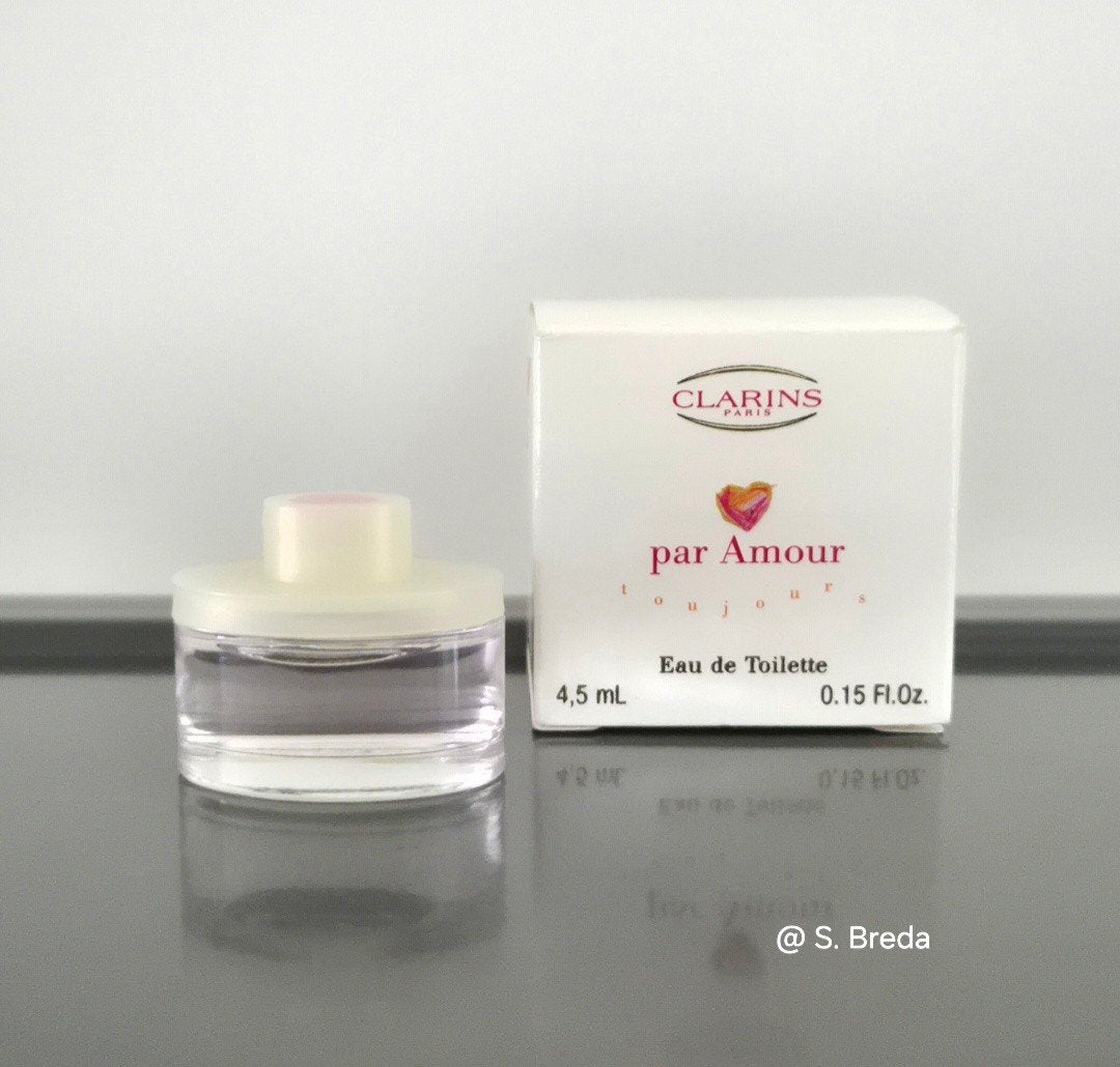 Clarins - par Amour Toujours - miniatuur met doosje, Ophalen of Verzenden, Zo goed als nieuw