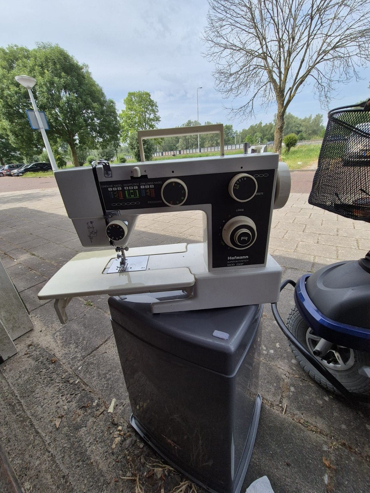 Hofmann Super Nutzstich Mod. 250P Naaimachine, Ophalen of Verzenden